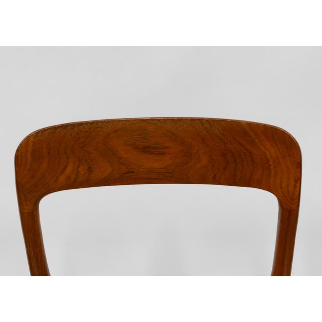 Model 75 Dining Chairs in Teak and Cord by Niels Otto (N. O.) Møller for J.L. Møllers, 1960s, Set of 4 For Sale - Image 4 of 18