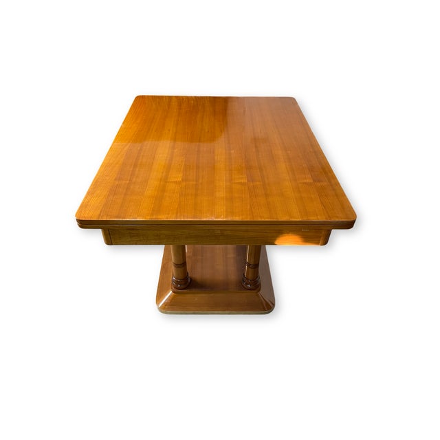 Art Nouveau Extendable Dining Table, 1910 For Sale - Image 3 of 7