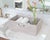 White Artifacts Rattan Rectangular Shelf Basket with Side Handles in White Wash - 16" For Sale - Image 8 of 9