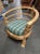 1950s Restored Rattan Barrel Armchair With Skeleton Arms, Set of 5 For Sale - Image 4 of 8