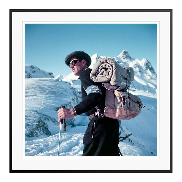 Toni Frissell 'Mountain Top' Archival Pigment Print Framed in Black For Sale