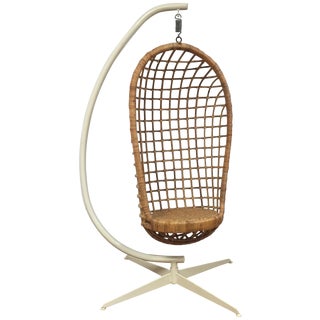 Hanging Rattan Chair For Sale