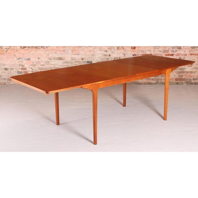 Wood Mid-Century Extending Teak Dining Table from McIntosh, 1960s For Sale - Image 7 of 15