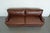Ballard Designs Wynne Leather Sofa For Sale - Image 9 of 16