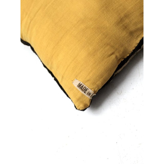 Vintage Italian Tapestry Pillow For Sale - Image 6 of 9