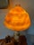Antique Art Deco Alabaster Beehive Lamp With Spelter Pianist Figure For Sale In San Francisco - Image 6 of 10