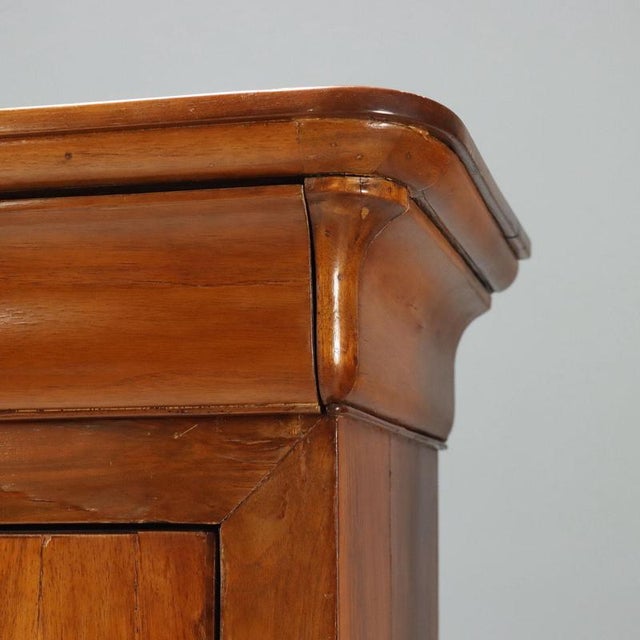 Carlo X Walnut Secretaire with Oak Interiors For Sale - Image 6 of 15
