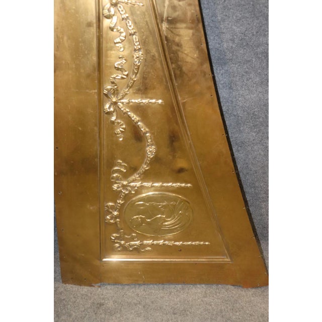 Traditional Figural Bronze Over the Door Valance For Sale - Image 3 of 6