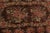 1950s 1950s Hand-Knotted Mid-Century Vintage Bessarabian Rug in Brown and Green Floral Pattern For Sale - Image 5 of 6