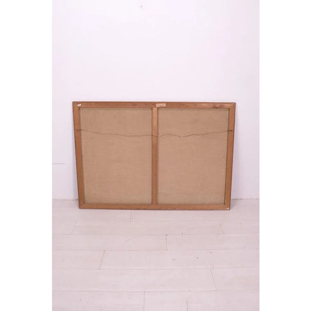 Gold Hans Engel, Abstract Composition, Painting For Sale - Image 8 of 9