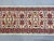 Art Deco Cream and Red Kazak Wool Runner Rug, Tribal Hallway Rug, 2'8" X 8'9" For Sale - Image 3 of 16
