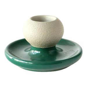 English Stoneware Match Striker / Holder