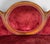 Burgundy Antique Victorian Carved Walnut Triple Back Cranberry Velvet Settee For Sale - Image 8 of 18