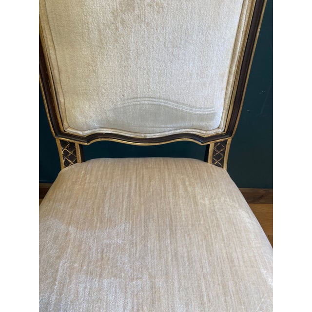 Vintage Gilt Chinoiserie Campaign Desk & Chair Set of 2 by Union National Furniture For Sale - Image 17 of 18