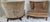 2000 - 2009 C2000 Donghia "Geneva" Collection Walnut Framed Club Chairs With Donghia Linen Velvet Textile -Pair For Sale - Image 5 of 16