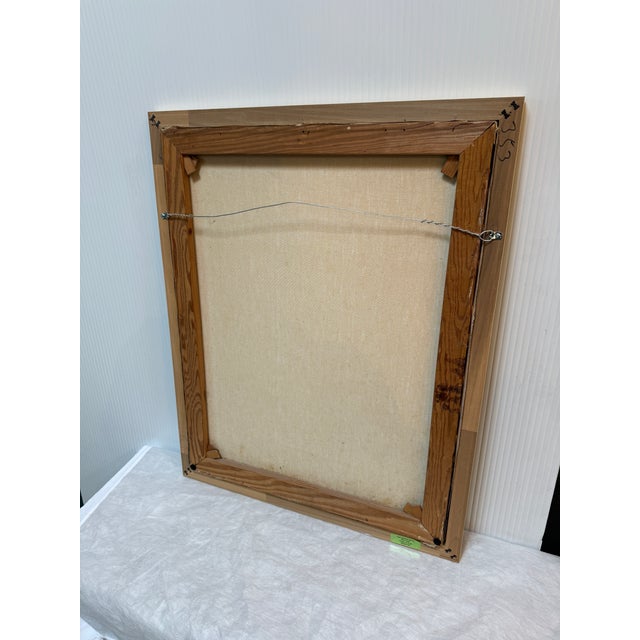 Henri Fantin-Latour " Yellow Chrysanthemums" Reproduction Painting, Framed For Sale - Image 12 of 12