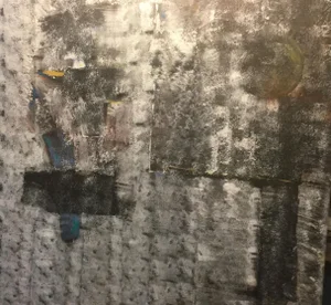 Peter Rossiter Harbour. Contemporary Abstract Mixed Media Painting 2018