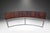 Wood 1970s Milo Baughman Thayer Coggin Curved Sofa Console Table Bench For Sale - Image 7 of 11