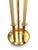 Stiffel Set of 2 Vintage Brass Bouillotte Pair Table Lamps 3 Arm Candelabra Lamp With Pleated Shades Hollywood Regency For Sale - Image 4 of 12