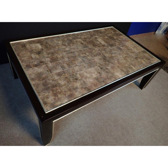 Mica and Lacquered Coffee Table Chairish