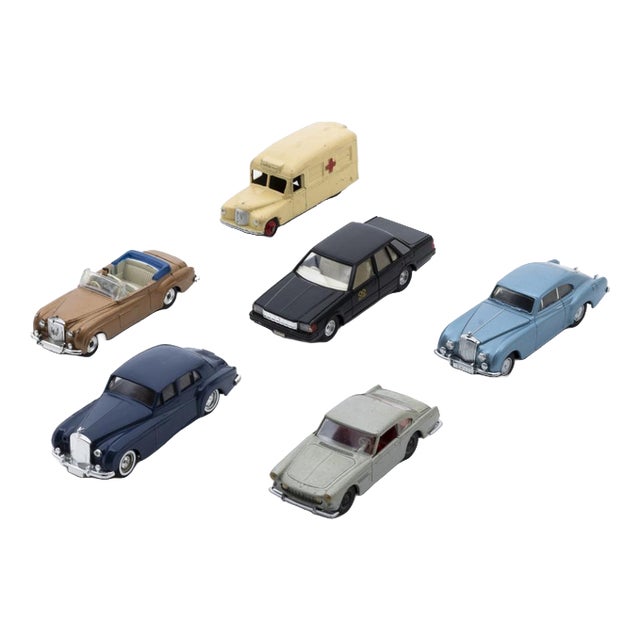 Vintage European Miniature Cars, Set of 6 For Sale