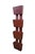 Traditional Vintage Oak 4 Tier Stacking Magazine Office Document File Holder Rack 46" For Sale - Image 3 of 13