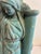 Traditional Vintage Terracotta Angel Candle Holder Sculpture With Verdigris Patina For Sale - Image 3 of 15