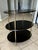 English Campaign Style Oval Wood & Brass 3-Tier Side Table For Sale - Image 10 of 18