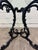 Maison Jansen Vintage Hollywood Regency Style Wrought Iron and Glass Center Breakfast Table For Sale - Image 4 of 12