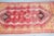 1960s Vintage Moroccan Berber Rug in Saffron, Coral and Black, 71 X 145 In, 1960s For Sale - Image 5 of 12