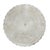 Contemporary White Wash Scallop Hourglass Side Table For Sale - Image 3 of 5