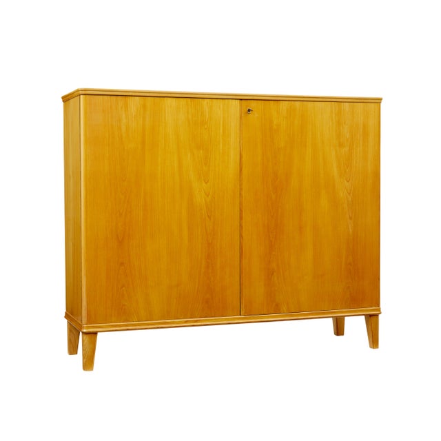 Mid-Century Swedish Elm Sideboard from SMF Bodafors, 1950 For Sale - Image 12 of 12
