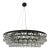Contemporary Ochre Arctic Pear Chandelier Round Three Tier 36 X 36 X 10h For Sale