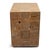 Contemporary Washed Teak Cube Side Table For Sale - Image 3 of 11