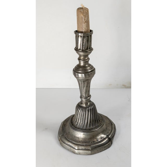 We are selling this nice single French Louis XIV or XV Regency style candlestick. This candlestick has traditional form...