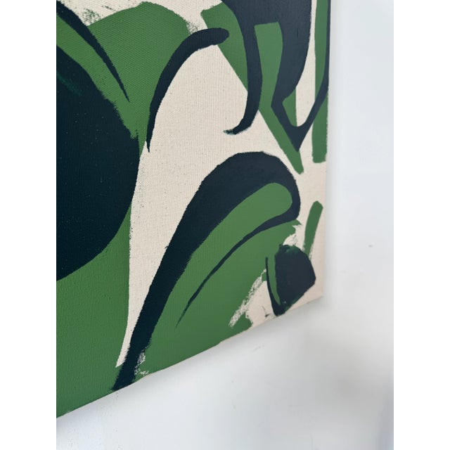 Mid-Century Modern Chance and Destiny, Contemporary Abstract Painting by Matt Higgins For Sale - Image 3 of 5