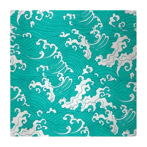 Waves Fabric Wallcovering by Chiara Mennini for Midsummer-Milano
