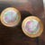 Late 20th Century Vintage Royal Munich Porcelain Rose Cabinet Plates – Pair For Sale - Image 5 of 12