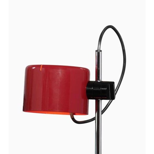 Set of Two Table Lamps model Mini Coupe designed by Joe Colombo. Table lamp giving direct light, lacquered metal base,...