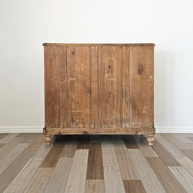 Stately Antique English Pine Chest of Drawers (Dresser) - Circa 1870 For Sale - Image 17 of 17