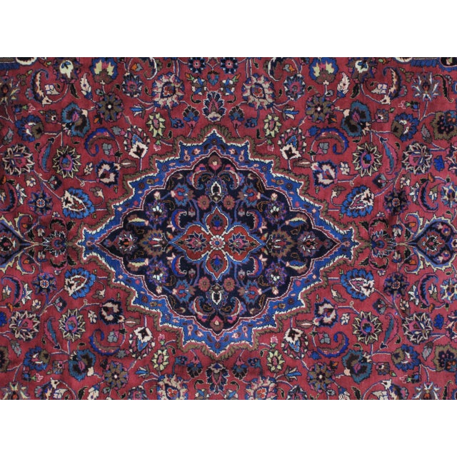 1970s Vintage Persian Khorassan Rug - 9′9″ × 12′9″ For Sale - Image 4 of 7