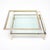 Metal Romeo Rega Signed Coffee Table, Modernist Chrome and Brass, Circa 1960 For Sale - Image 7 of 9