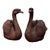 A lovely pair of vintage swan statues, perfect for adding timeless elegance and character to your indoor or outdoor space....