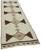 Textile Beige Bohemian Runner Rug For Sale - Image 7 of 7