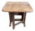 French Wine Tasting Folding Side Table in Beech, 1890s For Sale