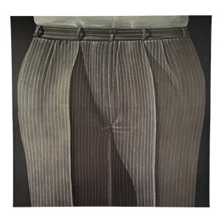 Domenico Gnoli, Striped Trouses, 1994, Print For Sale