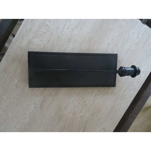 Metal Pair of Hudson Valley Sconces in Antique Bronze For Sale - Image 7 of 8