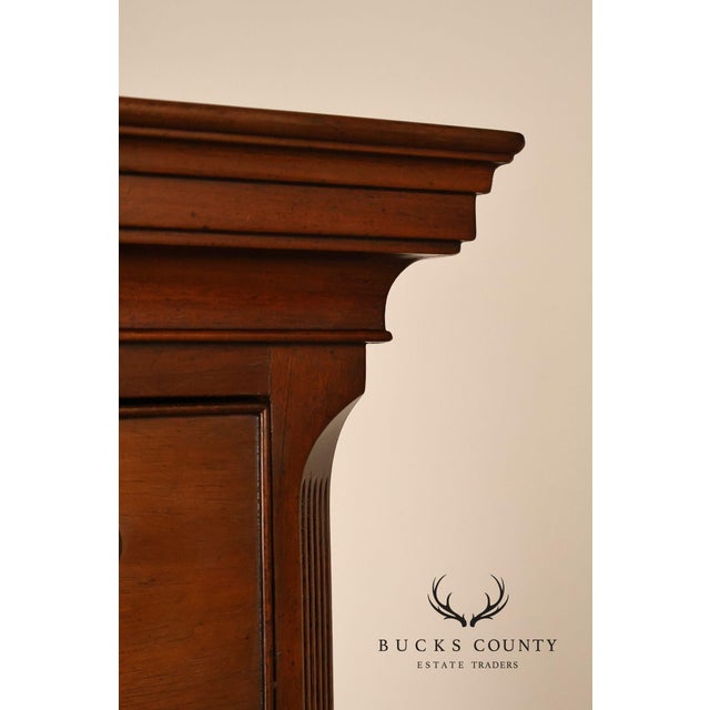 Kittinger Mahogany 10 Drawer Chippendale Style Chest-on-Chest Tall Dresser For Sale - Image 9 of 18