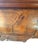 Camel Beidermeier Flame Walnut Marble Lined Washstand Cabinet For Sale - Image 8 of 12