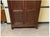 Brown Antique Wardrobe in Oak, 1880 For Sale - Image 8 of 11